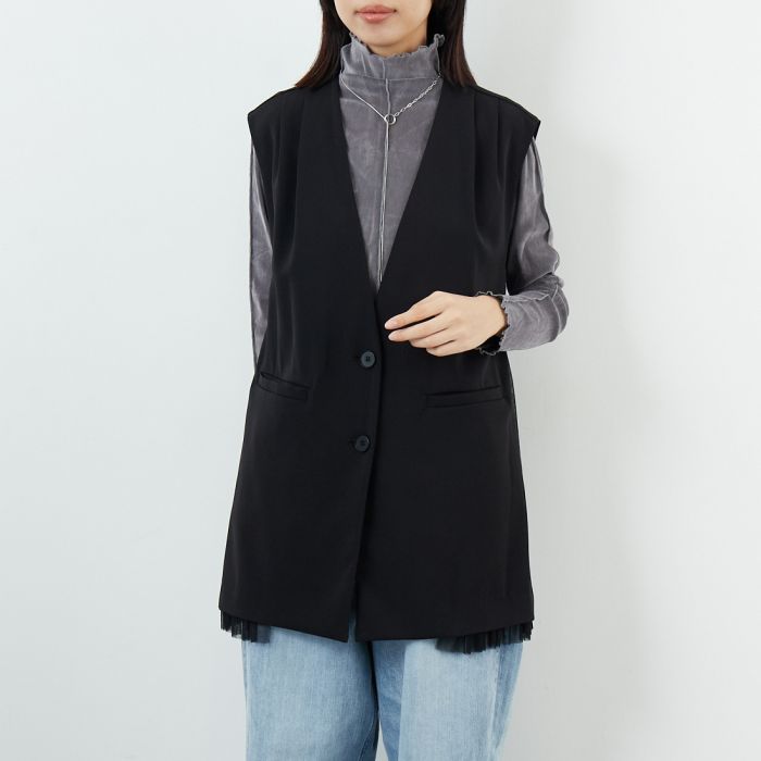 楽天市場】【Dignite collier】ディニテコリエ/コクーンジレ/TK