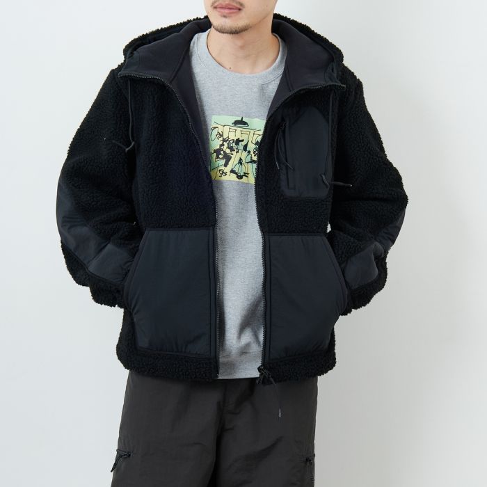 楽天市場】ナンガ メンズ ボアジャケット NANGA ボア フリース