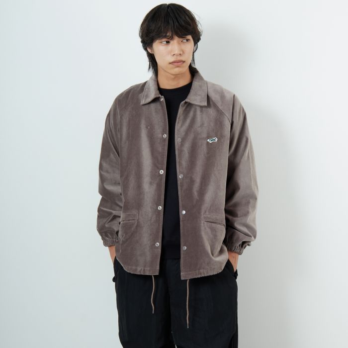 【送料無料】 THE FOX ザフォックス 別注 ワンポイントロゴ ラグランスリーブコーチジャケット PN25F002-JF メンズ アウター M/L 全3色｜JEANS FACTORY Online Shop