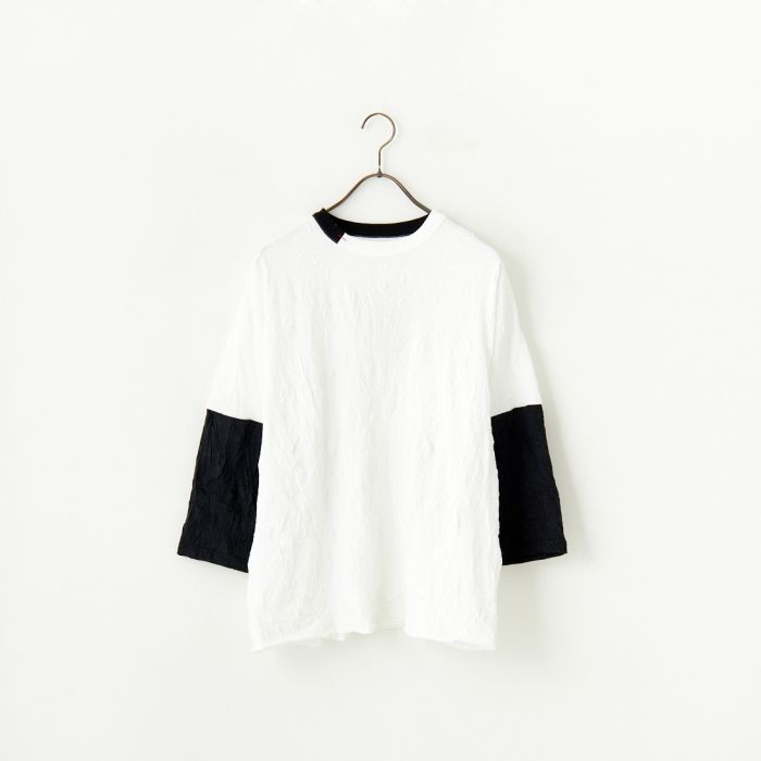 【送料無料】 ILL ONE EIGHTY イル ワンエイティ クラッシュベースボールTシャツ ILL251-20 メンズ トップス M/L ホワイト