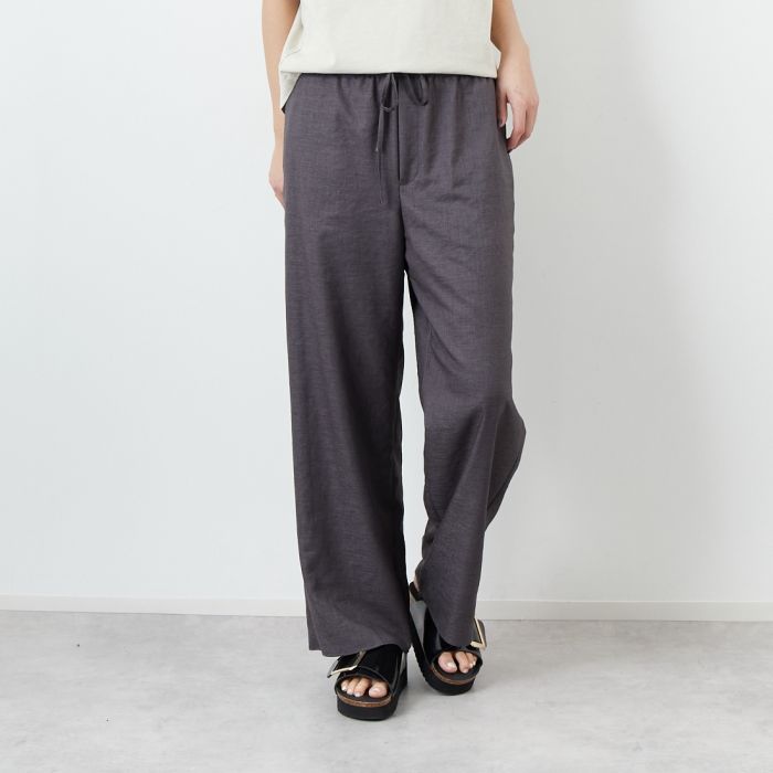 【送料無料】 Jeans Factory Clothes ジーンズファクトリークローズ 杢調タンブラーツイルワイドパンツ J-4402 レディース ボトムス S/M 全5色｜JEANS FACTORY Online Shop