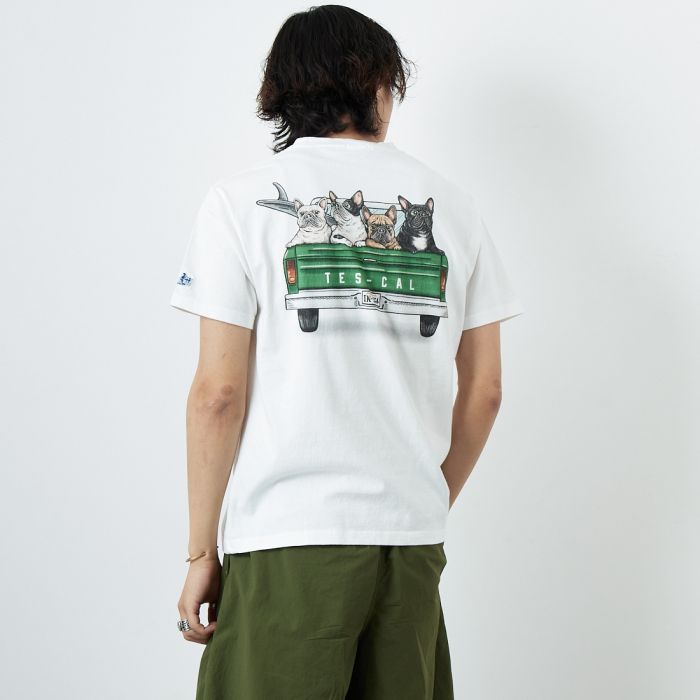 【送料無料】 The Endless Summer エンドレスサマー 4BUHIサーフトラック ショートスリーブTシャツ FH-25574324 メンズ トップス 半袖 2025SS M/L グリーン/ホワイト