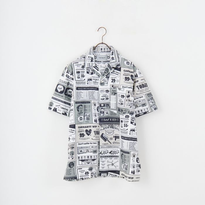 【送料無料】 carhartt WIP カーハートダブリューアイピー ショートスリーブカタログシャツ I034548 メンズ トップス 半袖 M/L ホワイト 10,313円