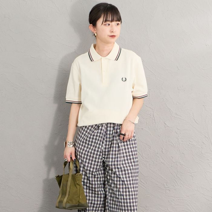 【店内全品貨物輸送無料】 FRED PERRY フレッドペリー ティップライン ロゴタイプ刺しゅうスポーツシャツ M3600 レディース トップス 半袖 スポーツシャツ S 全15色