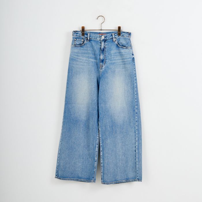 【送料無料】 NEEDBY heritage ニードバイヘリテージ HUNK ワイドストレートデニム 330304137IVB メンズ ボトムス 2026SS S/L ブルー