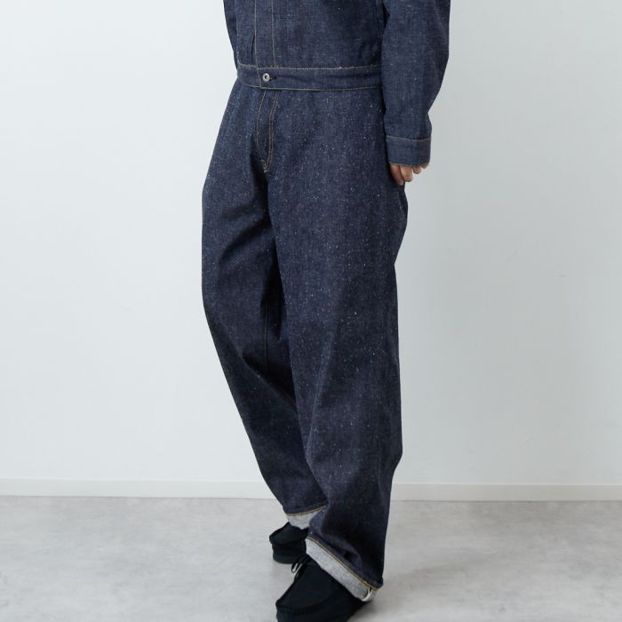 【送料無料】 GOLD ゴールド 11.5oz 5ポケットデニムワイドパンツ GL42620N メンズ ボトムス 2026SS M/L ネイビー|JEANS FACTORY Online Shop