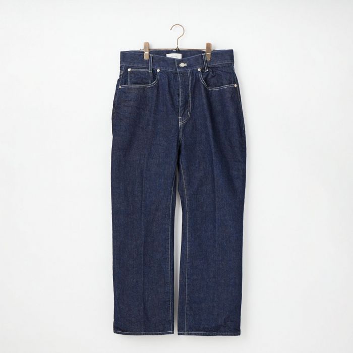 【送料無料】 amne アンヌ 12.8ozデニムニュージーンズ AMN-PT-044 メンズ ボトムス 2026SS M/L ネイビー