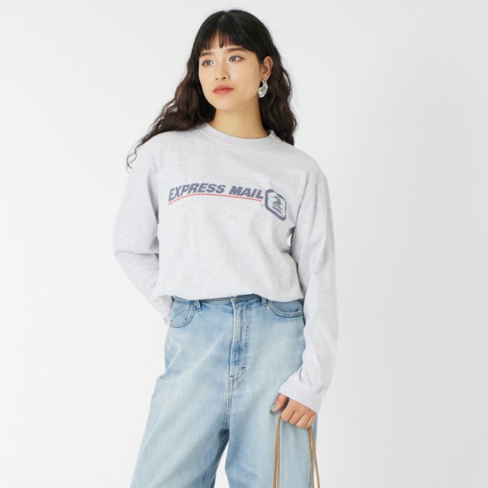 【送料無料】 GOOD ROCK SPEED グッドロックスピード USPS ロングスリーブTシャツ 26USP002W レディース トップス 長袖 2026SS F グレー｜JEANS FACTORY Online Shop