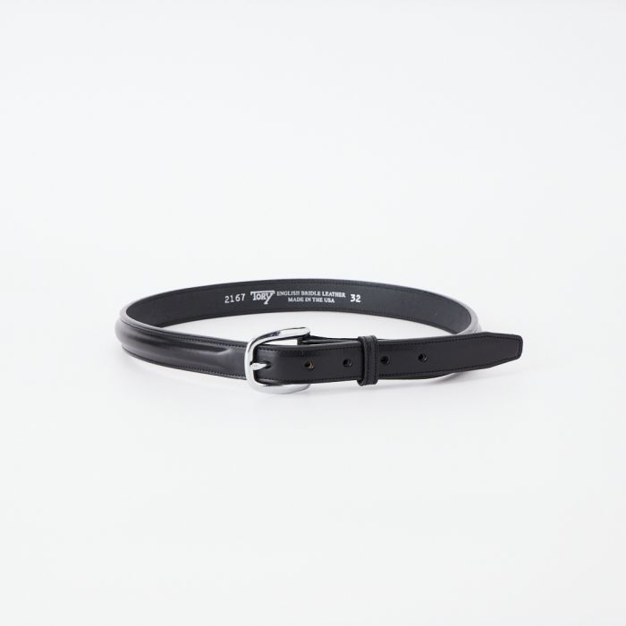 【送料無料】 TORY LEATHER トリーレザー 1ラウンドライズドベルト TRL1002167 メンズ ドラッグス 2026SS 32/34 ブラック
