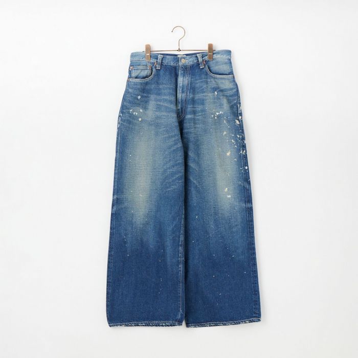 【送料無料】 GOLD ゴールド 5ポケットデニムバギーパンツ GL42581H メンズ ボトムス 2026SS M/L ネイビー/ブラック