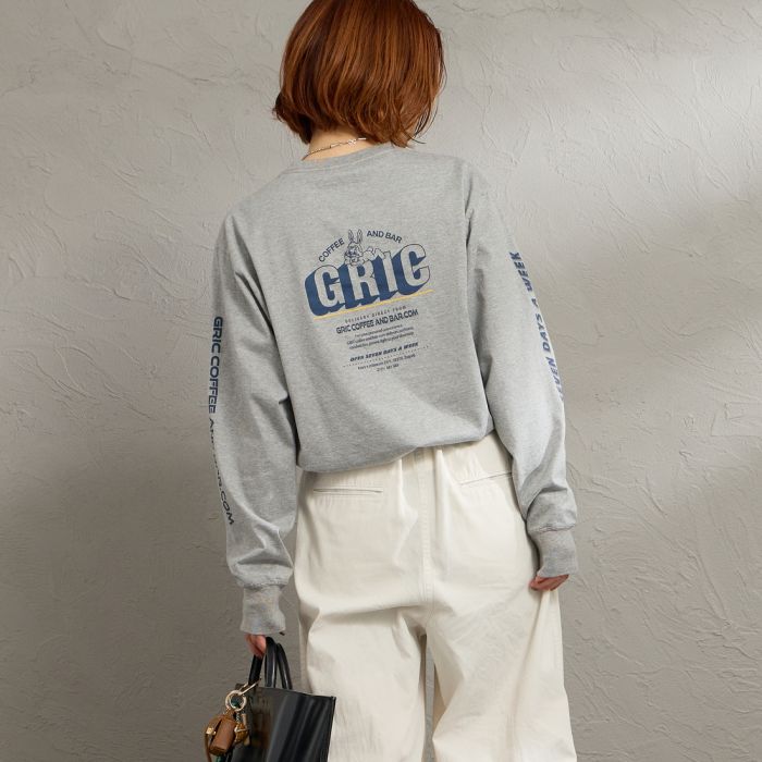 【送料無料】 THE SHINZONE ザ シンゾーン GRIC ロングスリーブTシャツ 26SMSCU11 レディース トップス 長袖 2026SS F グレー/ホワイト