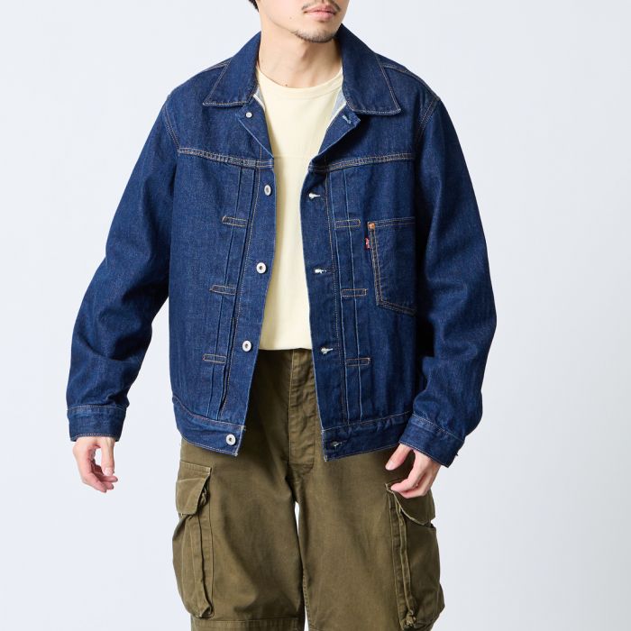 【送料無料】 LEVIS リーバイス TYPE1 トラッカージャケット A3174-00 メンズ アウター 2026SS M-XL ネイビー