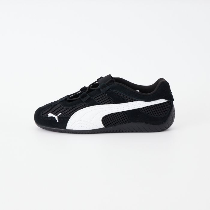 【送料無料】 PUMA プーマ スピードキャット GO スニーカー 403589 レディース 靴 2025AW 23.5/24.5cm ブラック/レッド