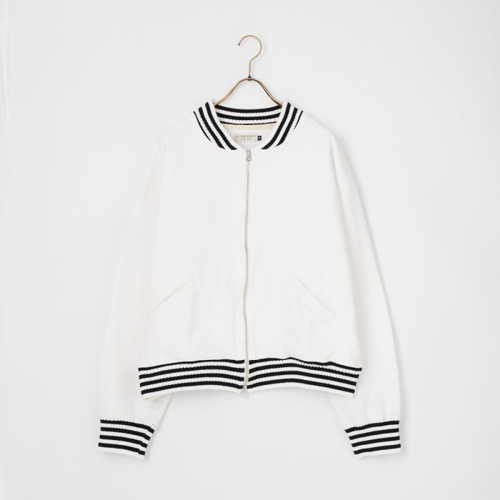 【送料無料】 ILL ONE EIGHTY イル ワンエイティ スウェットジップブルゾン ILL261-06 メンズ 2026SS M/L ホワイト