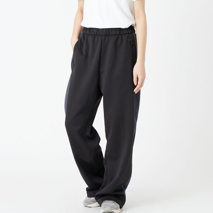 【貨物輸送無料】 PUMA ピューマ ワイドトラックパンツ 638052 レディース ボトムス イージーパンツ 2026SS S 黒いこと/ベージュ