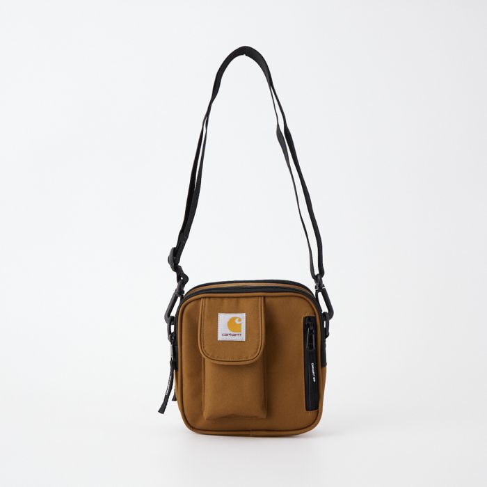 【送料無料】 carhartt WIP カーハートダブリューアイピー エッセンシャル ショルダーバッグ I031470 メンズ 鞄 F ブラウン/ブラック
