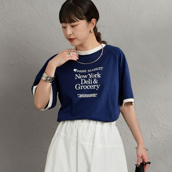 【貨物輸送無料】 THE SHINZONE ザ シン区画 フレッシュマーケットリンガープルオーバー 26SMSCU12 レディース トップス 半袖 2026SS F 全3色