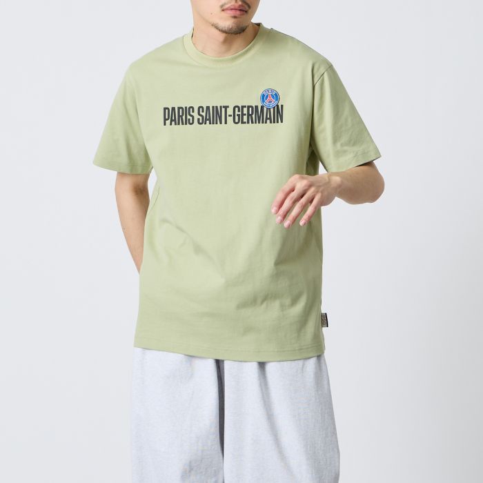 【送料無料】 PARIS SAINT-GERMAN パリ・サンジェルマン PSGロゴプリント ショートスリーブTシャツ PS0126SS0003 メンズ トップス 半袖 2026SS M-XL 全3色