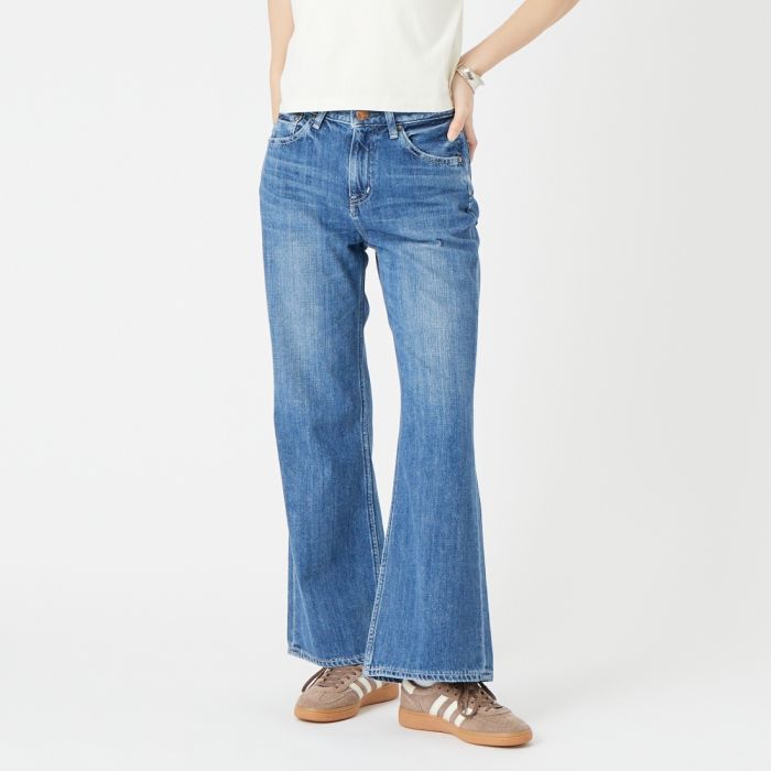 【送料無料】 RED CARD TOKYO レッドカード トーキョー ルーズフレアーデニム Twilight 98W12301AMD レディース ボトムス 2026SS XS-L ブルー