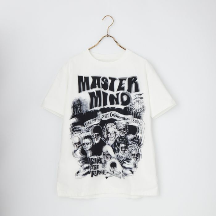 【送料無料】 TRIPPY MIKIO ART トリッピーミキオアート コラボレーションTシャツ ROCK STARS TRMM-003 メンズ トップス 長袖 2026SS XS/S ホワイト