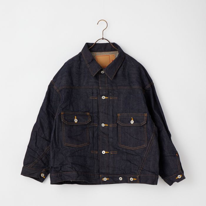 【送料無料】 SKEWed スキュー エルドラドジャケット HS2507 メンズ アウター デニムジャケット 2026SS M/L ネイビー｜JEANS FACTORY Online Shop