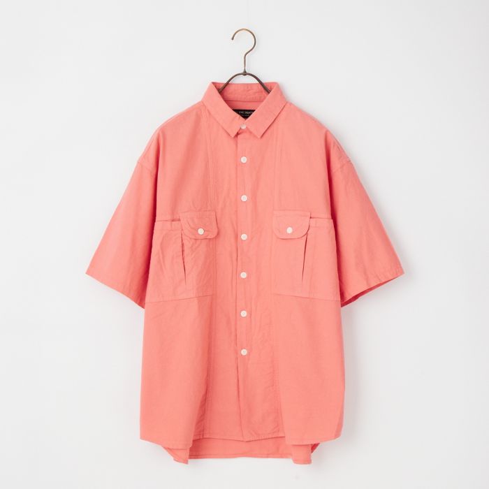【送料無料】 ILL ONE EIGHTY イル ワンエイティ ハイカーシャツ ILL261-12 メンズ トップス 半袖 2026SS M/L ピンク