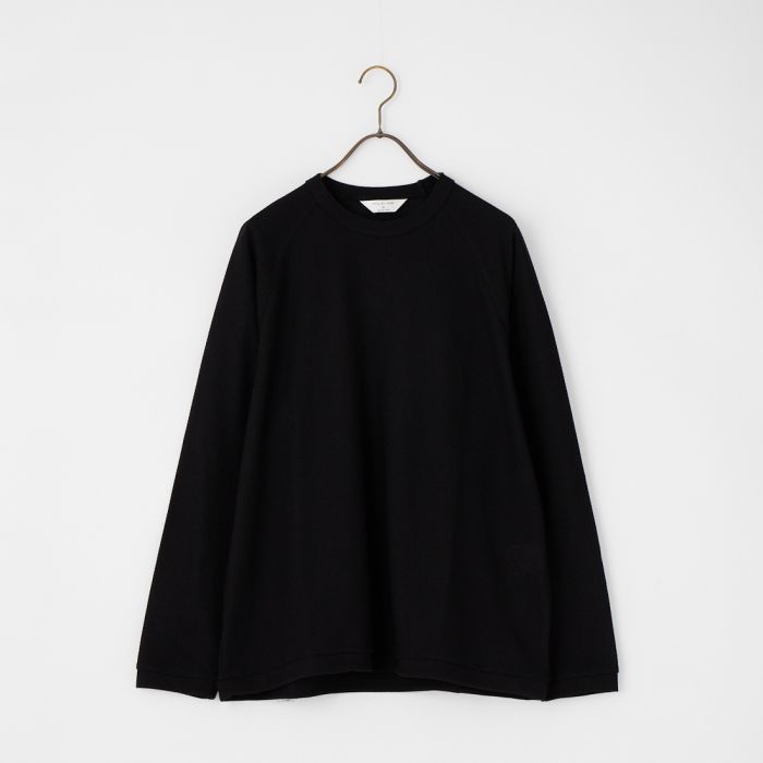 【店内全品貨物輸送無料】 STILL BY HAND スティルバイハンド モスステッチロングスリーブカットソー CS07261 メンズ トップス プルオーバー 長袖 2026SS M/L 黒いこと/カーキ