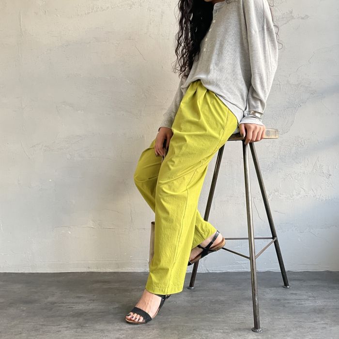 【店内全品貨物輸送無料】 Jeans Factory Clothes ジーンズファクトリークローズ 7DAYSナイロンイージーパンツ IN11-PT-5 レディース ボトムス 2026SS F 全7色