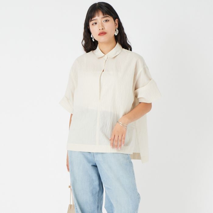 【店内全品貨物輸送無料】 CLOCHE クロシェ 縞模様プルオーバー 61285634 レディース トップス 2026SS S 全3色