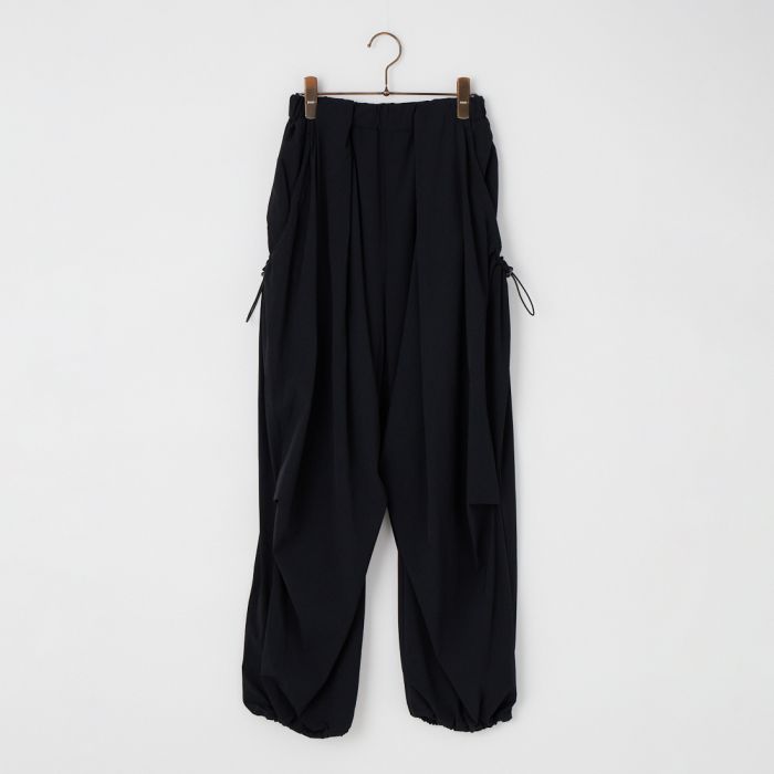【送料無料】 emmi エミ eco ボリュームパラシュートパンツ 13WFP262025 レディース ボトムス イージーパンツ 2026SS S ブラック/ブラウン