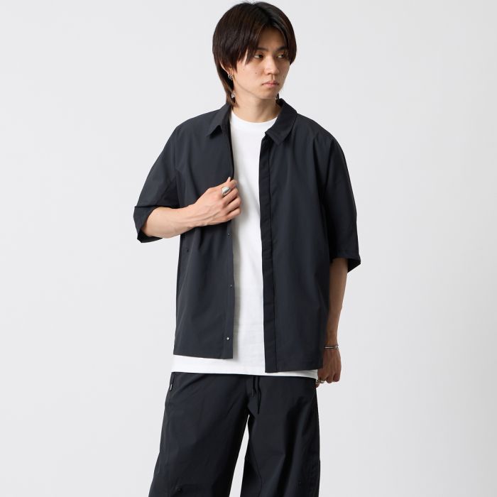 【店内全品貨物輸送無料】 NIKE ナイキ テック ヘリコプター牡 Dri-FIT ショートスリーブトップ II2351 メンズ トップス プルオーバー 半袖 2026SS M/L 黒いこと/白いこと