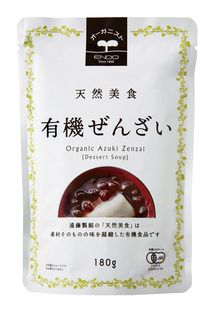 遠藤製餡 en 有機ぜんざい 180g×30(5×6)個入×(2ケース)｜ 送料無料 ぜんざい 生和菓子 有機ぜんざい パウチ 楽天市場】遠藤製餡 en 有機ぜんざい 180g×30(5×6)個入×(2ケース