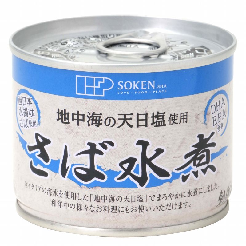 <br>【24個セット】さば水煮　190ｇ（創健社）