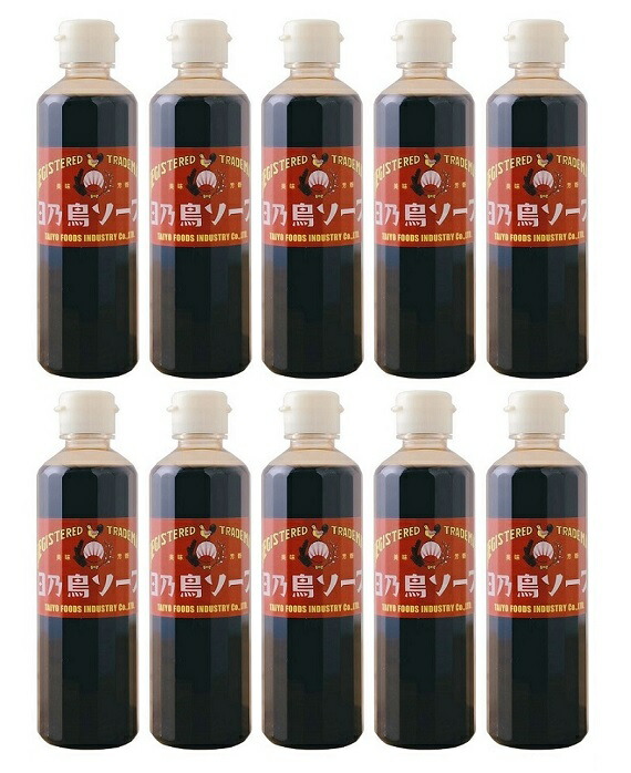 （10本セット） 太陽食品工業 日乃鳥Aソース 300ml（ペットボトル）×10本（バラ売り・まとめ買い） （ウスターソース 太陽ソース 日乃鳥ソース 薄口寄り 揚げ物 串カツ とんかつ 焼きそば 炒め物 お好み焼き 生キャベツ 東海 愛知 ご当地調味料 グルメ）