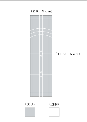 Jhaデザインガラス エッチングガラス スリ Kc4 A 大 295x1095 ガラスのみ おしゃれ 室内窓 小窓 Fix窓 ドア シンプル レトロ モダン 古民家 間仕切り壁 建具 キッチン リビング トイレ リフォーム 新築 Onpointchiro Com