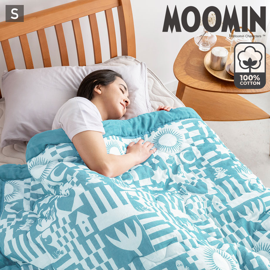 楽天市場】ムーミン ひんやりブランケット4 /【コンパクト便】 /moomin