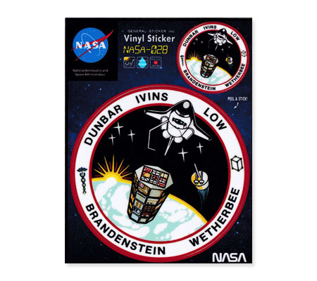 楽天市場 Nasa ステッカー 車 かっこいい アウトドア おしゃれ アメリカン ミリタリー 宇宙 スペースシャトル カーステッカー アメリカ アメリカン雑貨 メール便ok Sc Nasa028 Gen U S Junkyard