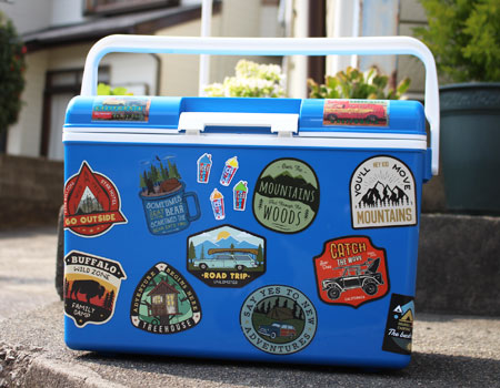 【楽天市場】ステッカー アウトドア アメリカン おしゃれ スーツケース 車 バイク かっこいい キャンプ Vintage Outdoor