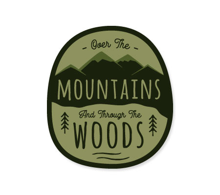 楽天市場 ステッカー アウトドア アメリカン おしゃれ スーツケース 車 バイク かっこいい キャンプ Vintage Outdoor Budges Woods メール便ok Sc Vob019 Ahd U S Junkyard
