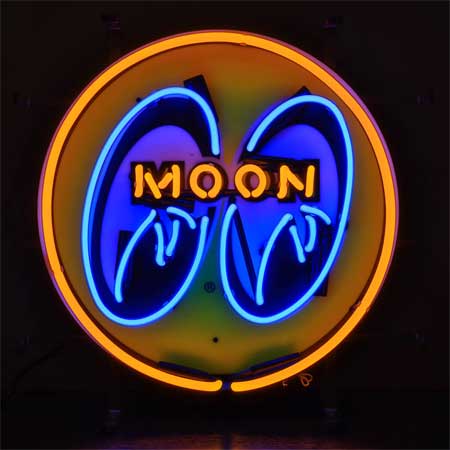ムーンアイズ ネオンサイン ネオン菅 ライト サイン インテリア アメリカン おしゃれ かっこいい アメリカン雑貨 MOONEYES アイボール＿ZZ-MG817-MON