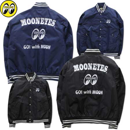 89's超希少未使用！ムーンアイズ スタジアムムーンJKT ムーンアイズ ジャケット メンズ スタジアムジャケット ジャンパー