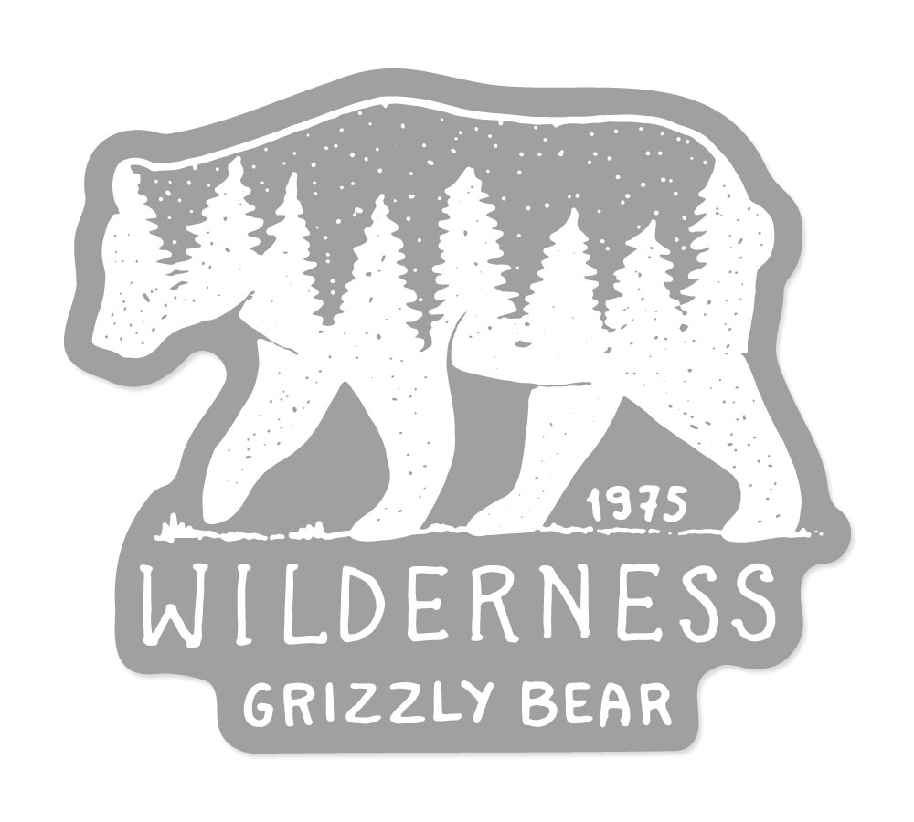 楽天市場 ステッカー アウトドア キャンプ おしゃれ アメリカン 車 スーツケース クマ 熊 かっこいい Forest Camp Decals Grizzly メール便ok Sc Fc003 Ahd U S Junkyard