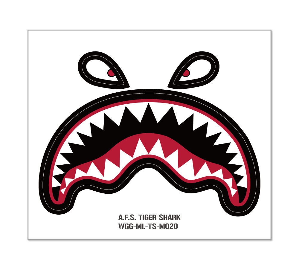 楽天市場 ミリタリー ステッカー アメリカン 車 おしゃれ かっこいい アウトドア スーツケース バイク カーステッカー 戦闘機 アメリカ軍 Us Air Force エアフォース ノーズアート Air Fighter Symbols タイガーシャーク サイズm メール便ok Sc Tsm0 Ahd U S