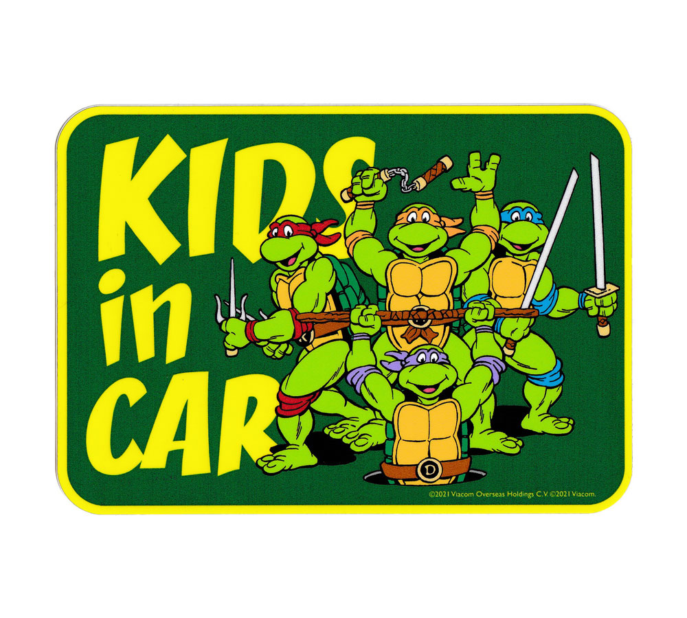 楽天市場】ミュータント・タートルズ KIDS in CAR 青