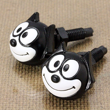 楽天市場 フィリックス ザ キャット ナンバープレート ボルト ライセンスボルト カー用品 カーアクセサリー Felix The Cat ２個セット メール便ok Nb Kgazf338 Mon U S Junkyard