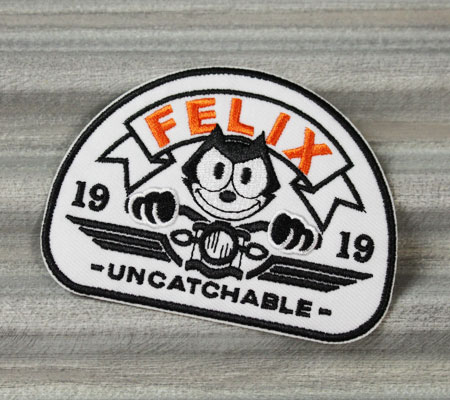 楽天市場 フィリックス ザ キャット ワッペン アイロン キャラクター アメリカ フィリックス グッズ 雑貨 おしゃれ 猫 Felix The Cat Head Light メール便ok Wp Kgazf435hl Mon U S Junkyard