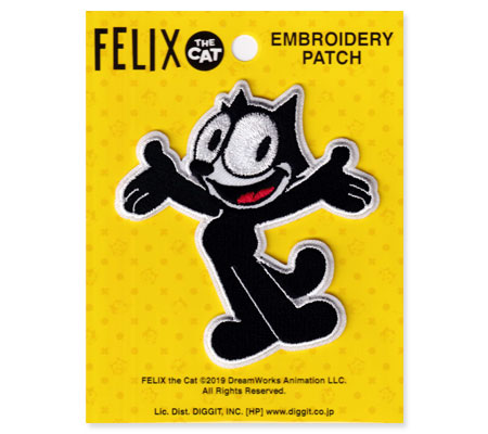 楽天市場 フィリックス ザ キャット ワッペン アイロン キャラクター アメリカ フィリックス グッズ 雑貨 おしゃれ 猫 アメカジ アメリカン雑貨 Felix The Cat Spread メール便ok Wp Kgazf449e Mon U S Junkyard