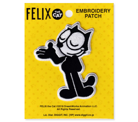楽天市場 フィリックス ザ キャット ワッペン アイロン キャラクター アメリカ フィリックス グッズ 雑貨 おしゃれ 猫 アメカジ アメリカン雑貨 Felix The Cat Shut メール便ok Wp Kgazf449g Mon U S Junkyard