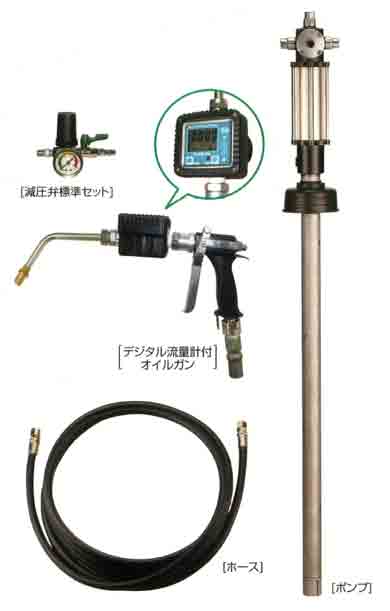 楽天市場】PIUSI ドラムポンプ用 流量計付きノズルセット