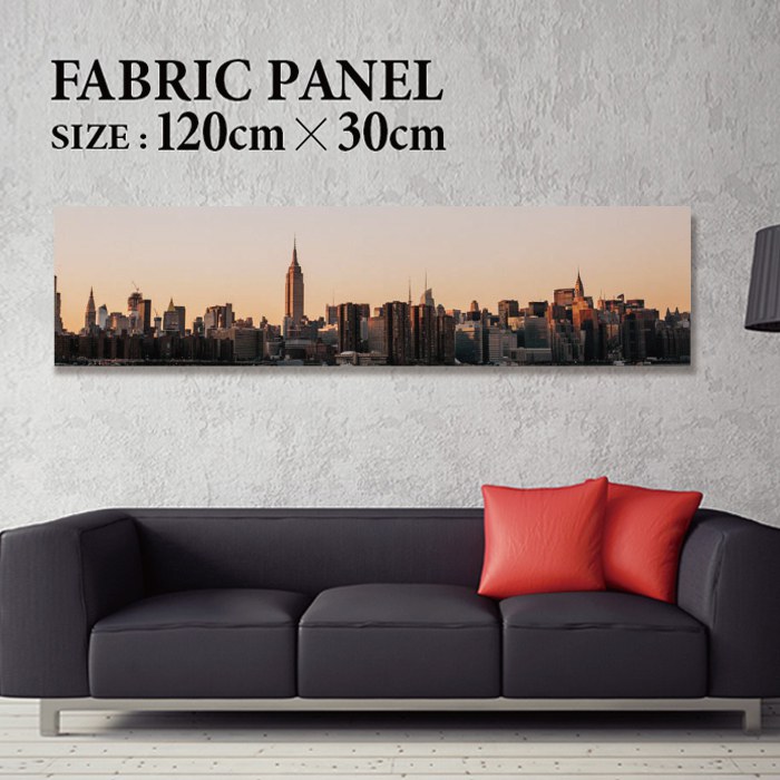 ファブリックパネル 120x30cm 飾るだけでお洒落に! アートパネル ヤシ 部屋 インテリア アート パネル ボード 雑貨 フレーム 人気 壁掛け サーフ DIY インテリア オシャレ ソファー ウォール 北欧 壁紙 空 サーフィン 雲 青空 綺麗 青 水色 海 うみ|Jiggy Box